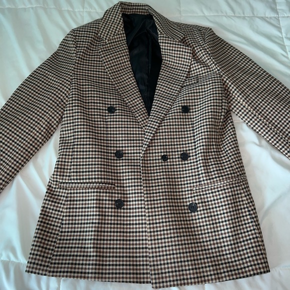 SHEIN Jackets & Blazers - Plaid Blazer - Medium - Brand New